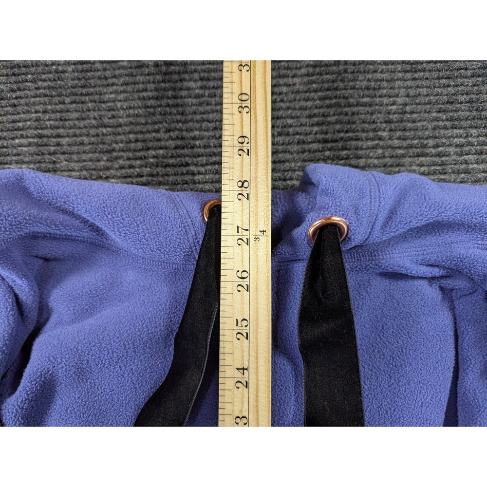 Xersion Relaxed Fit Fleece Hoodie Womens 2XL Purple Cozy Long Sleeve Pullover - Picture 5 of 6